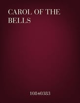 Carol of the Bells (Ukrainian Bell Carol) piano sheet music cover